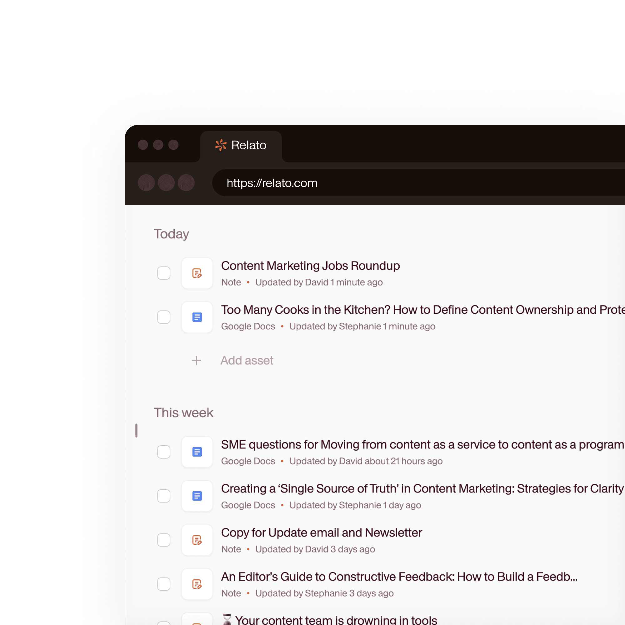Centralized Access undefined
