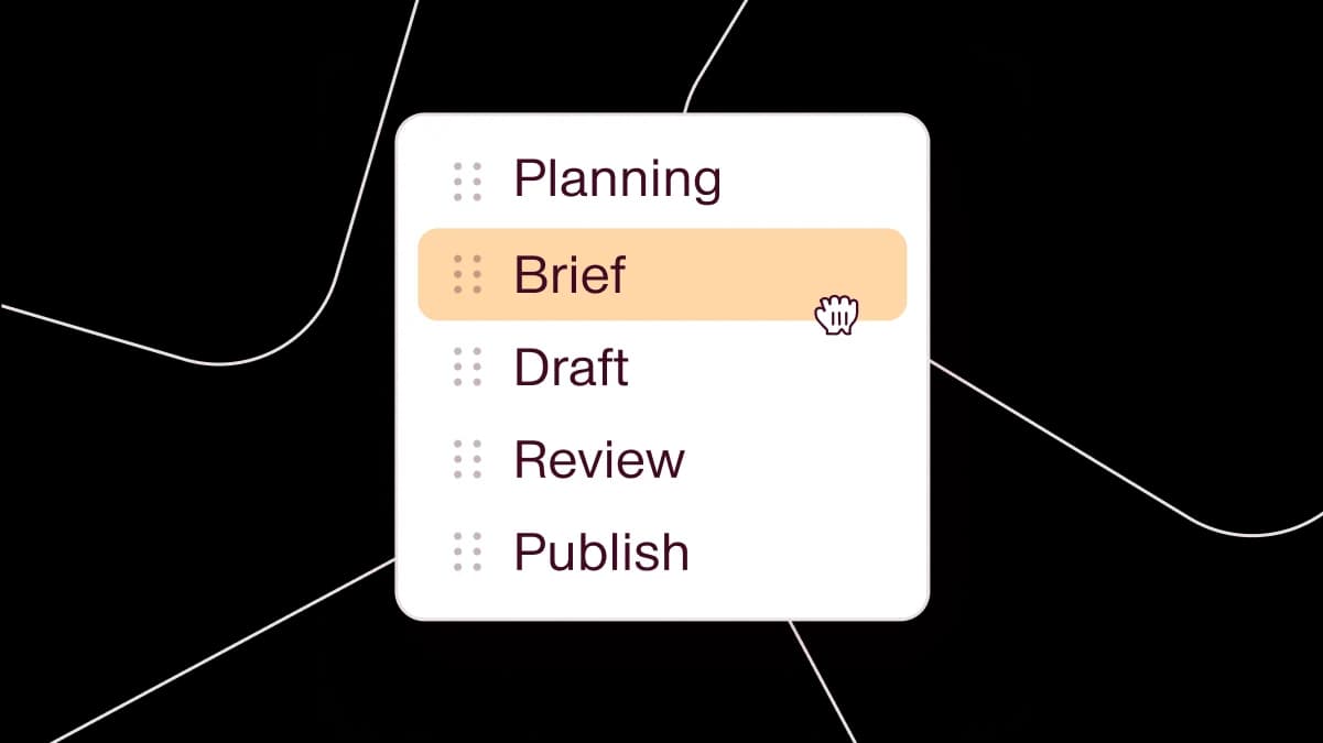 Workflow feature in Relato